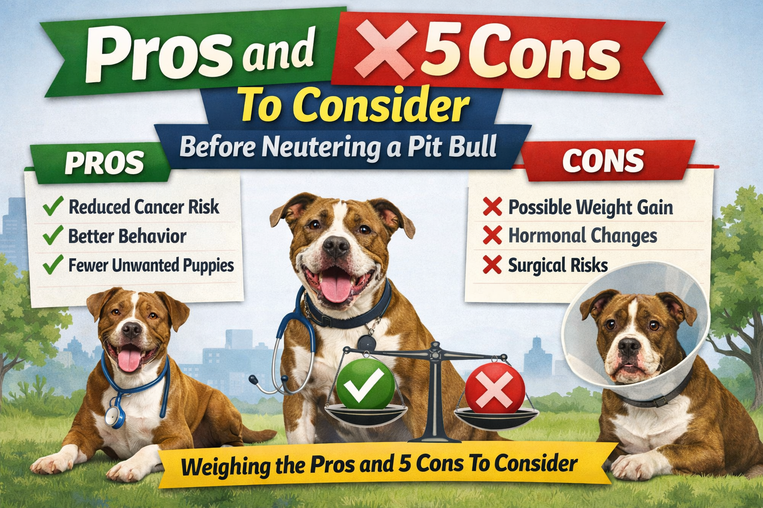 Good to Neuter a Pit Bull