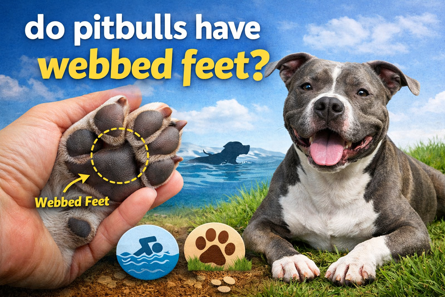 Do Pit Bulls Have Webbed