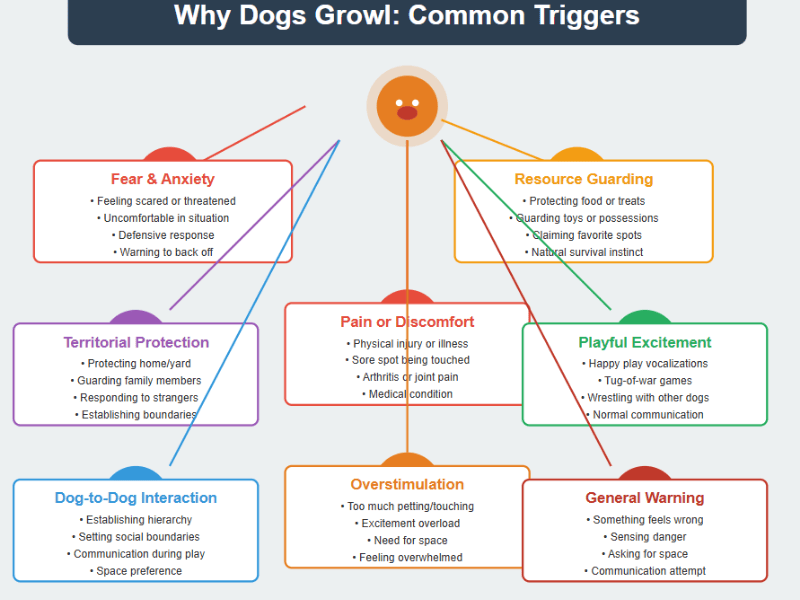 Why Do Dogs Growl Common Reasons